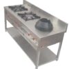Gas Range Indian and Chinese Two Burner
