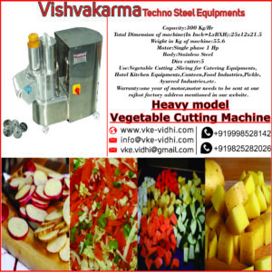 Vegetable Cutting Machine 1 & 2HP (Economic Model)