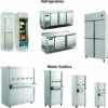 Vidhi three door back bar cooler stainless steel refrigeration