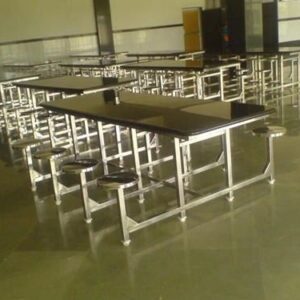 Industrial Canteen Dining Table Chair