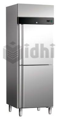 Vidhi Stainless Steel Two Door Refrigerator