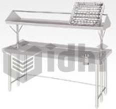 Vidhi Stainless Steel Soiled Lending Dish Table