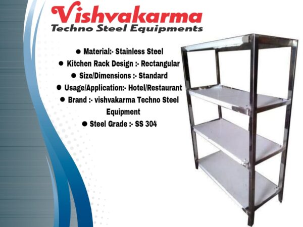 STAINLESS STEEL STORAGE RACK