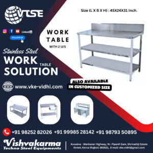 SS WORK TABLE / SERVICE TABLE